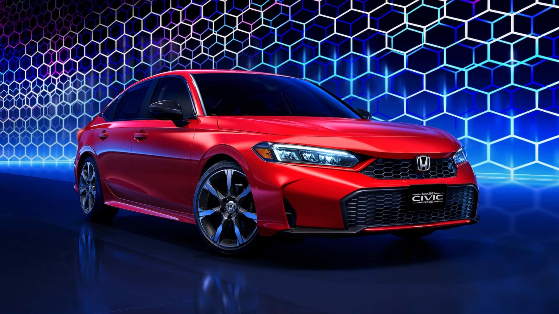 Honda Civic híbrido recebe mudanças para a linha 2025 nos EUA