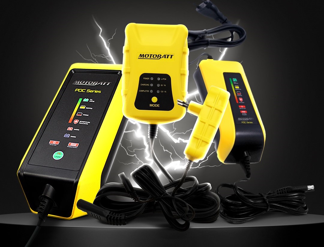 Motobatt lança nova linha de carregadores inteligentes para baterias