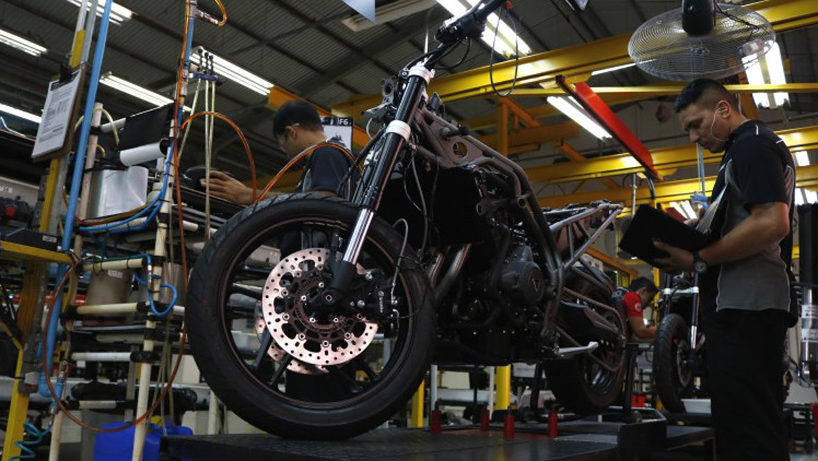 Produção de motos em fevereiro atinge melhores resultados em 10 anos