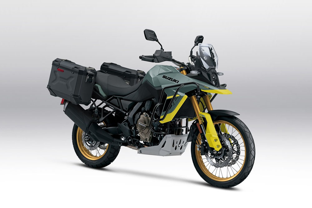 Confirmada ao BR, big trail Suzuki tem nova versão para viagens