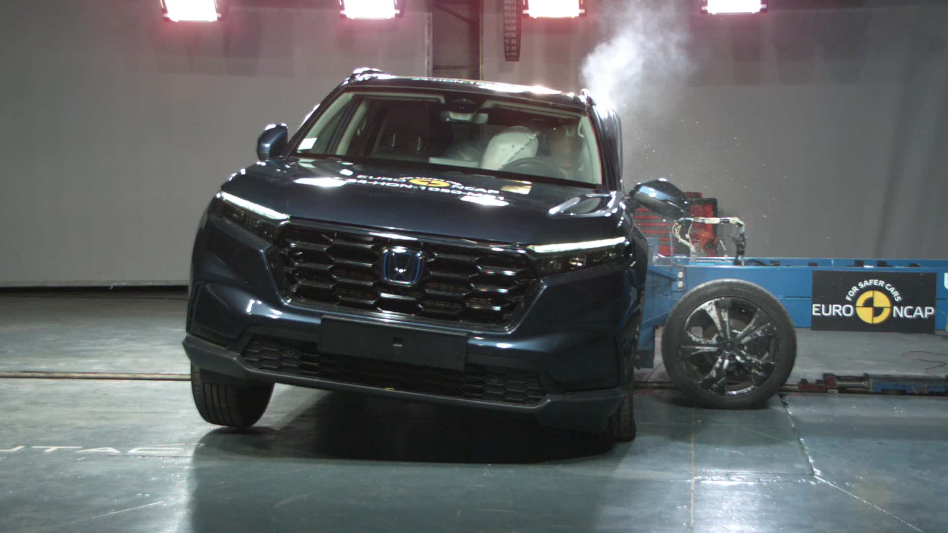 Honda CR-V recebe cinco estrelas em crash-teste europeu